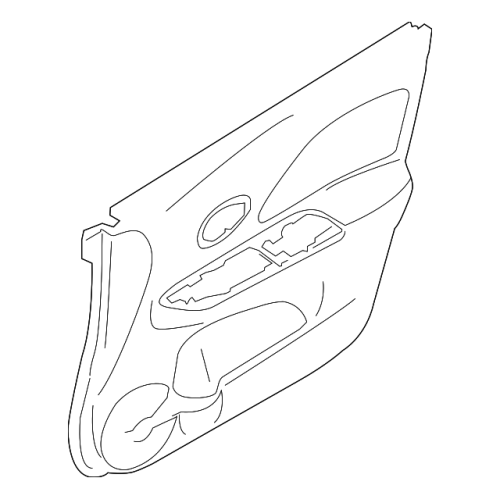 Finisher Assy-Front Door,