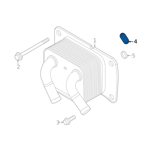HYUNDAI / KIA 263332S000 Engine Oil Filter Adapter Gasket