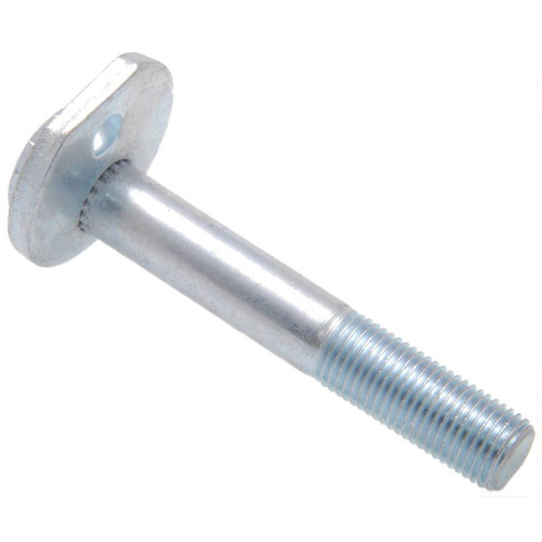 Camber adjusting eccentric bolt