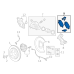 GENERAL MOTORS 84769879 Brake Pad Set