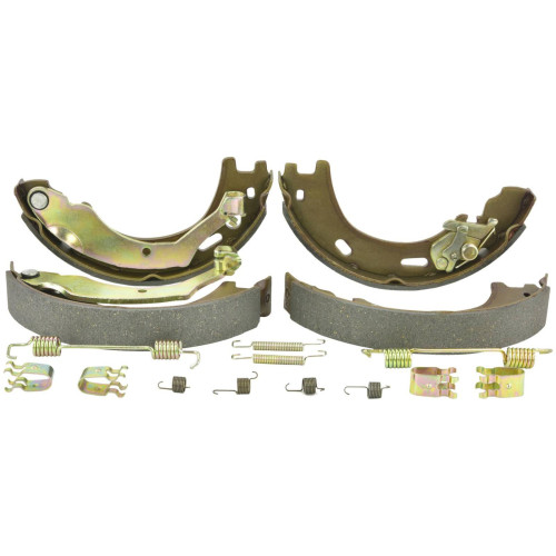 shoe kit, rear brake - kit (with parking brake lever, with springs)