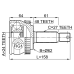 outer cv joint 24x62x27