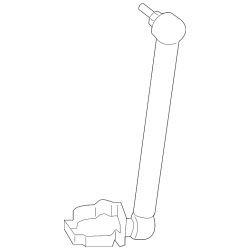 BMW Front Headlight Level Sensor Strut Support Adjust Rod