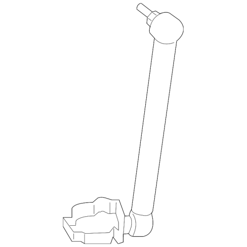 BMW Front Headlight Level Sensor Strut Support Adjust Rod