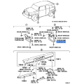 Toyota FJ Cruiser Driver Rear Fender Mudguard 2007-2014