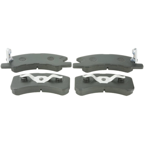 pad kit, disc brake, front (with anti-rattle spring)