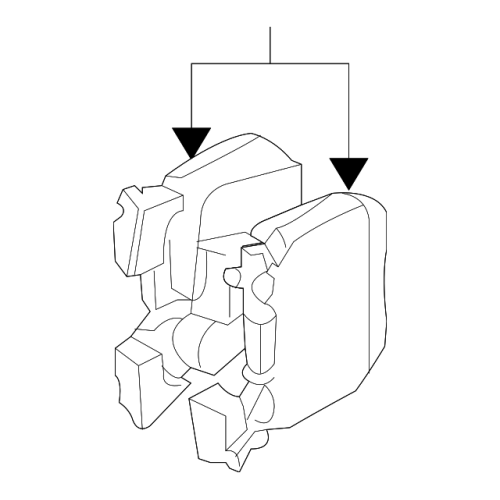 Pad Sub Set,Rr Calip