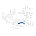 Control Arm Left For Bmw G30 G31 2015-2019 31106861161