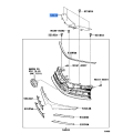 TOYOTA 53141-02110 Cover, Radiator