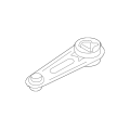 NISSAN GENUINE BUFFER ASSY-ENGINE MOUNTING REAR 11360-ED000