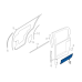 Moulding Rear Door Lh