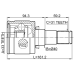 inner cv joint left 33x40x31