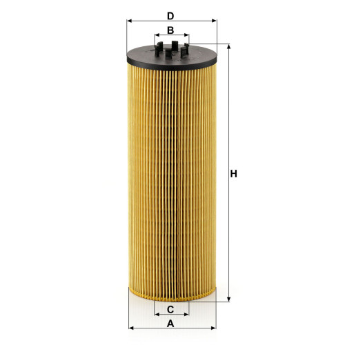 Cv -Oil Filter Element, Metal Free