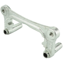 Rear brake caliper bracket carrier