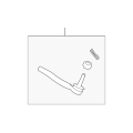 Nissan 370Z Outer Tie Rod End - D8640-EG00C (Left Side)