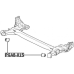 rear crossmember bushing