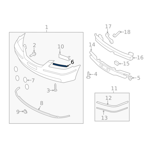 Bracket(L),F. Bumper