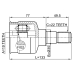 inner cv joint 19x35x22