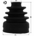 boot inner cv joint kit 75x94x22