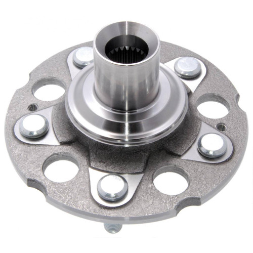 Rear wheel hub without bearing