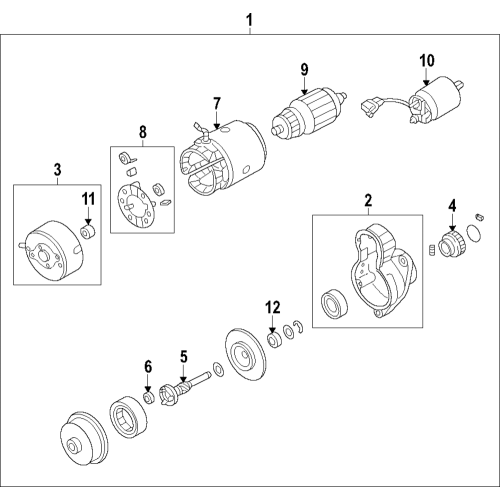 Pinion Assy