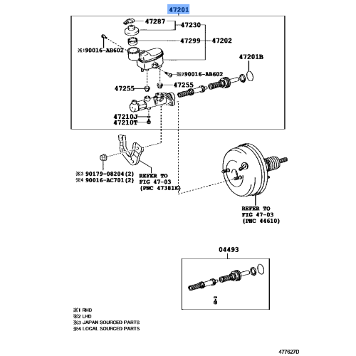 Cylinder Sub Assy