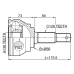 outer cv joint 36x56x29