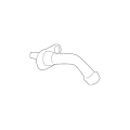 Crankcase Vent Hose From Valve Cover for BMW E82 E88 F10 F12