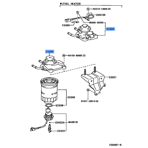 Cap Assy Fuel Filter
