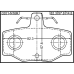 pad kit, disc brake, rear