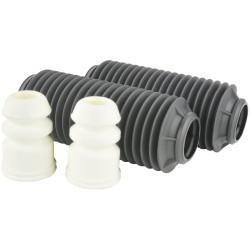 Boot with jounce bumper front shock absorber kit