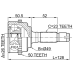 outer cv joint 26x49x23