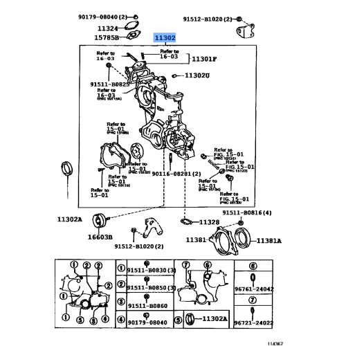 Cover Sub-Assy,Timing Chain