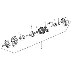 NISSAN Brush Assembly 23142-80W00