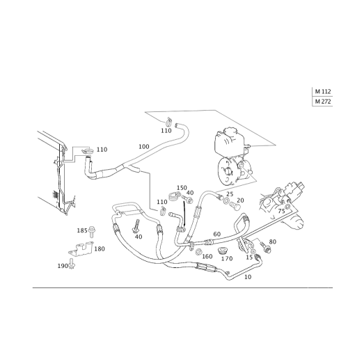 O-Ring, Power Steering Hose