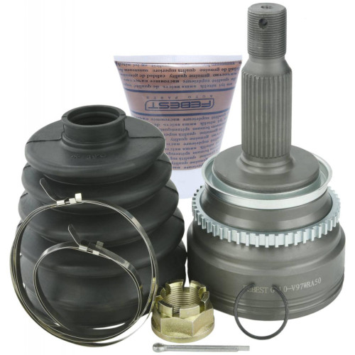 Outer CV Joint Rear 43X72X33 - Mitsubishi Pajero/Shogun/Montero (V80, V90) - Febest 0410-V97WRA50