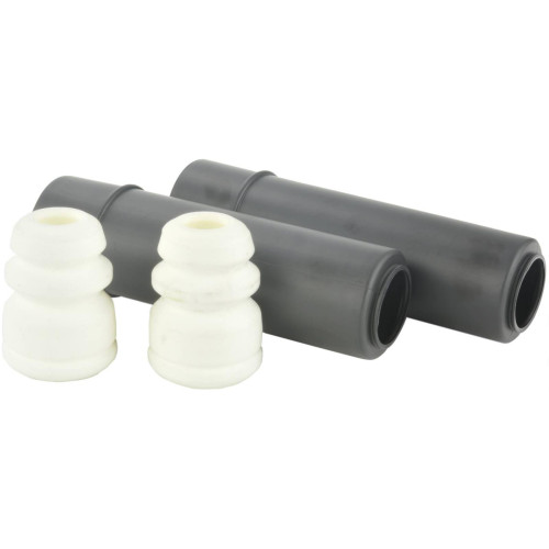 Boot with jounce bumper rear shock absorber kit