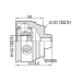 outer cv joint 33x65x37