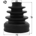 boot inner cv joint kit 73x97x22