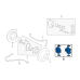 Pad Sub Set,Rr Calip