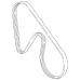 GENERAL MOTORS 12643218 Serpentine Belt