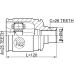 inner cv joint right 25x42x26