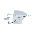 Mercedes-Benz Window Switch A1679054601 New Genuine
