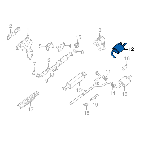 Muffler Assy - Exhau