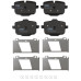 Pad Sub Set,Rr Calip