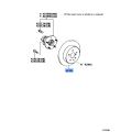 TOYOTA 42431-33150 Genuine Disc Rear