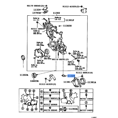 Gasket Timing Cover