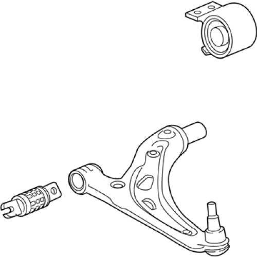 GENERAL MOTORS 84892165 Front Driver Side Lower Control Arm