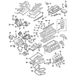 Cylinder Head Cover Gasket For Bmw 11127530256