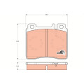 Pad Sub Set,Rr Calip